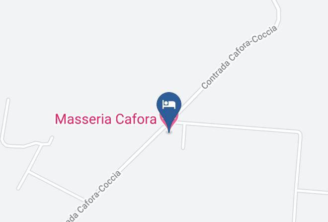 Foggia - Masseria Cafora Maps