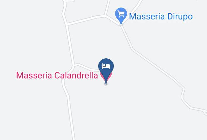 Bari - Masseria Calandrella Maps