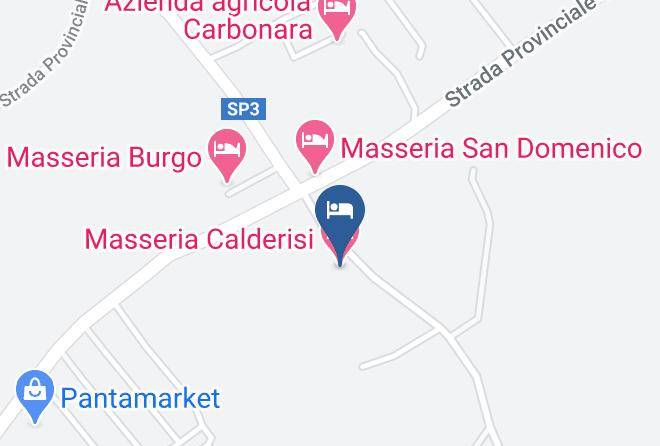 Brindisi - Masseria Calderisi Maps