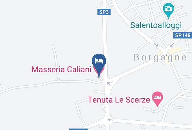 Lecce - Masseria Caliani Maps