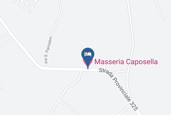 Lecce - Masseria Caposella Maps