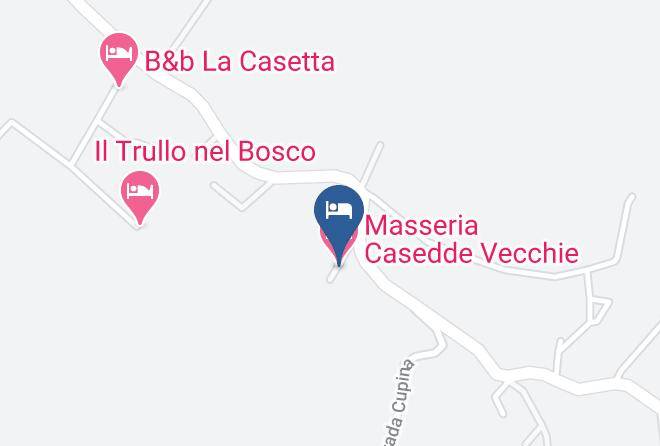 Taranto - Masseria Casedde Vecchie Maps