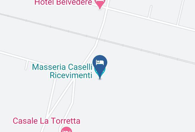 Brindisi - Masseria Caselli Ricevimenti Maps