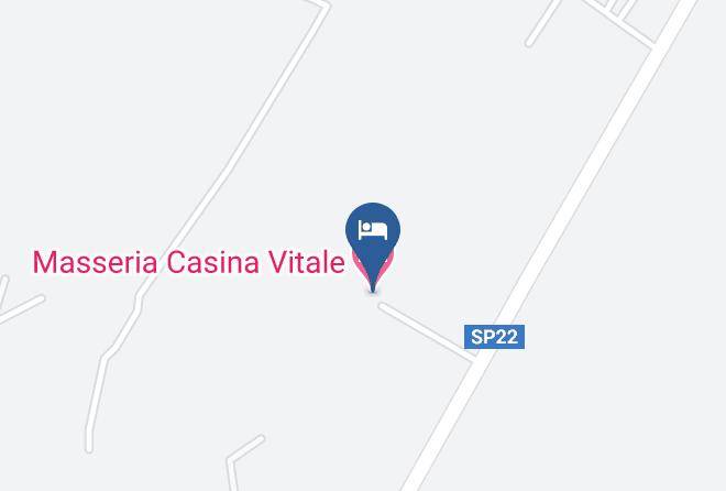 Brindisi - Masseria Casina Vitale Maps