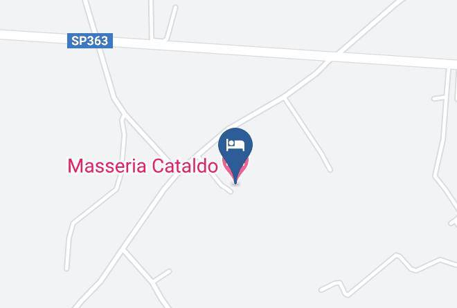 Lecce - Masseria Cataldo Maps