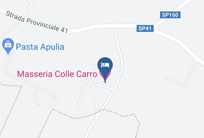 Bari - Masseria Colle Carro Maps