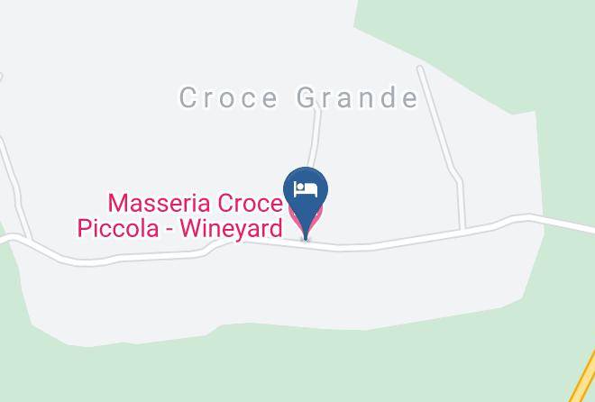 Masseria Croce Piccola Wineyard Map