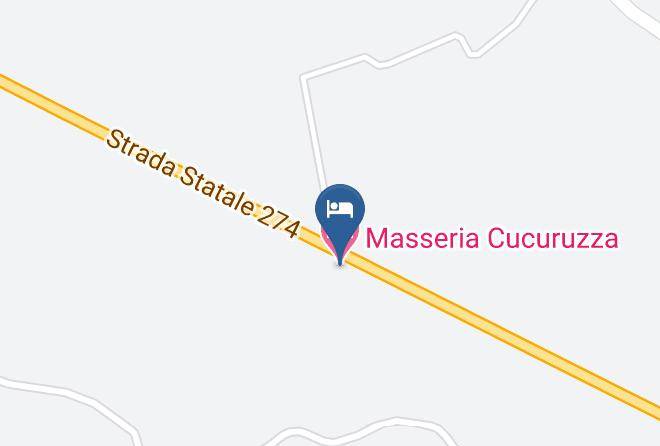 Lecce - Masseria Cucuruzza Maps