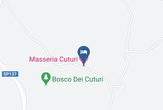Taranto - Masseria Cuturi Maps