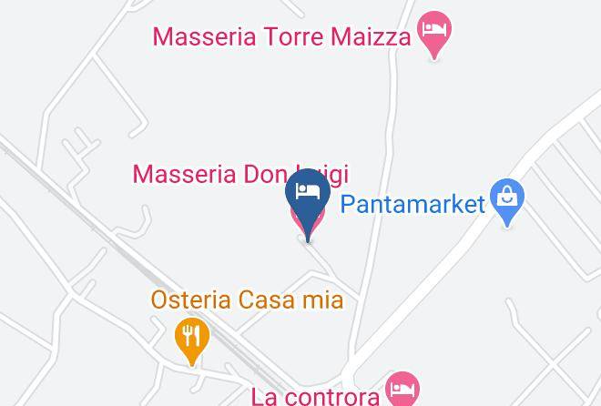 Brindisi - Masseria Don Luigi Maps