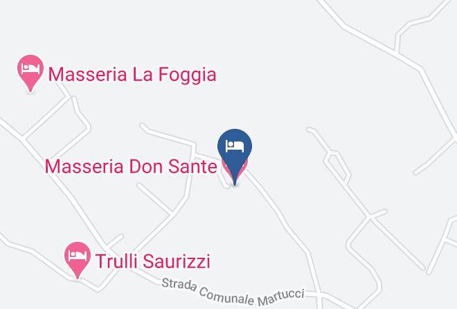 Brindisi - Masseria Don Sante Maps
