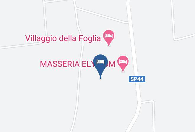 Brindisi - Masseria Elysium Maps