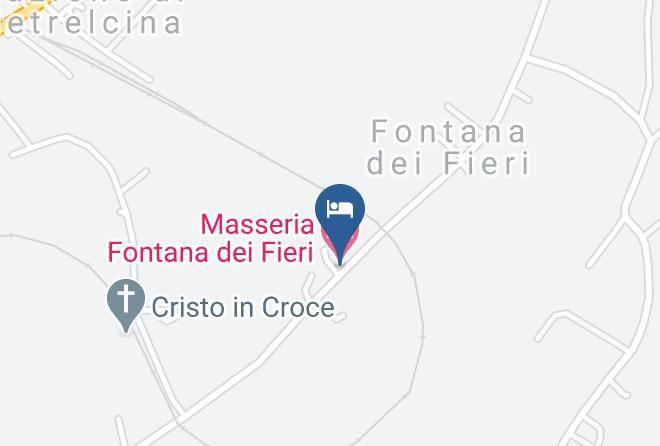 Benevento - Masseria Fontana Dei Fieri Maps