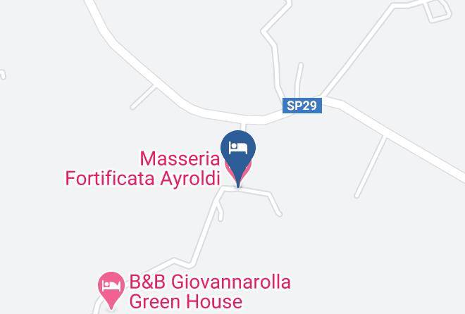 Masseria Fortificata Ayroldi Map