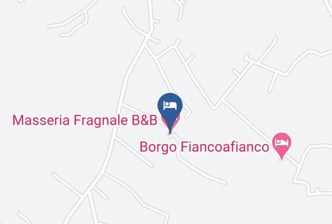 Brindisi - Masseria Fragnale B&b Maps