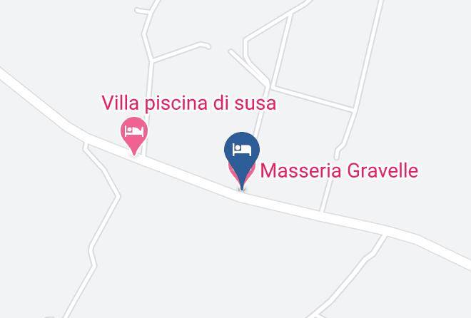 Masseria Gravelle Map