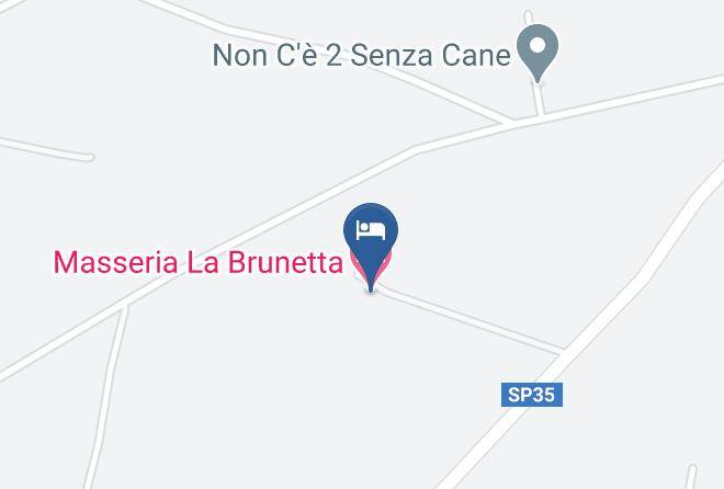 Taranto - Masseria La Brunetta Maps