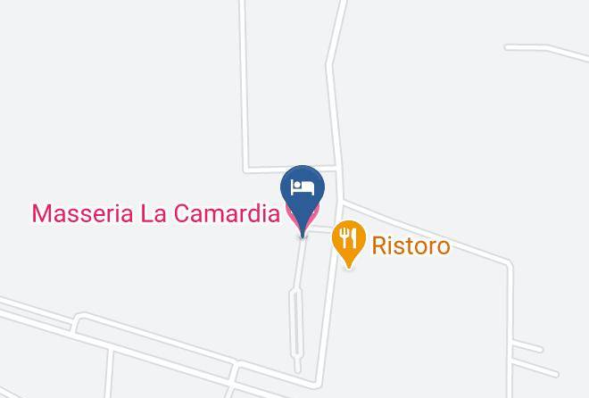Taranto - Masseria La Camardia Maps
