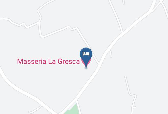 Lecce - Masseria La Gresca Maps