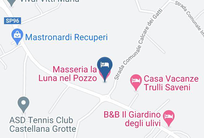 Bari - Masseria La Luna Nel Pozzo Maps