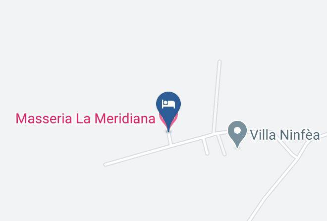 Masseria La Meridiana Map
