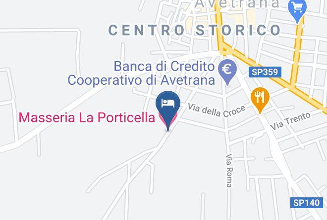Taranto - Masseria La Porticella Maps