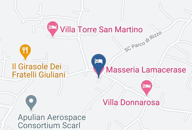 Bari - Masseria Lamacerase Maps