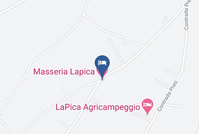 Brindisi - Masseria Lapica Maps