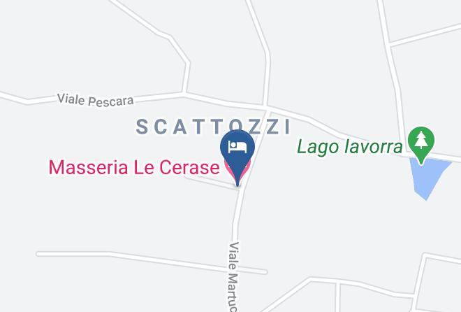Bari - Masseria Le Cerase Maps