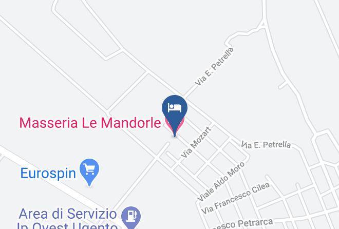 Lecce - Masseria Le Mandorle Maps