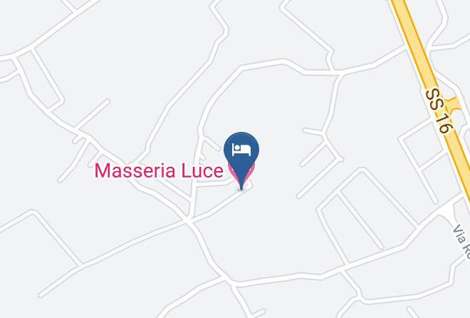 Bari - Masseria Luce Maps