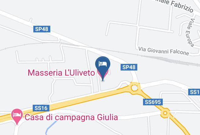 Masseria Luliveto Map