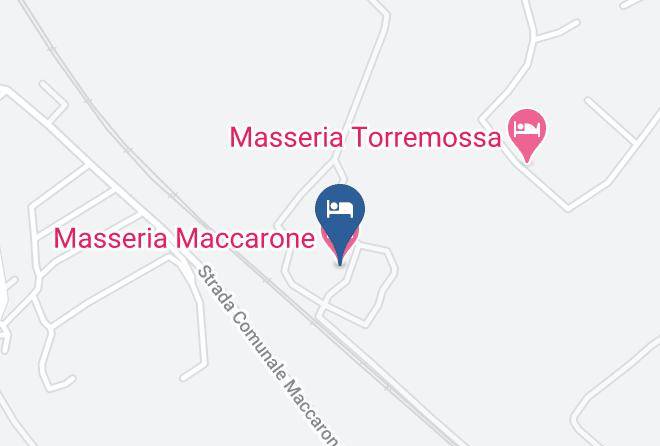 Brindisi - Masseria Maccarone Maps