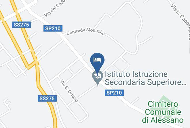 Lecce - Masseria Macurano Maps