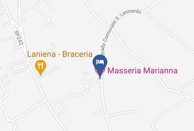 Masseria Marianna Map