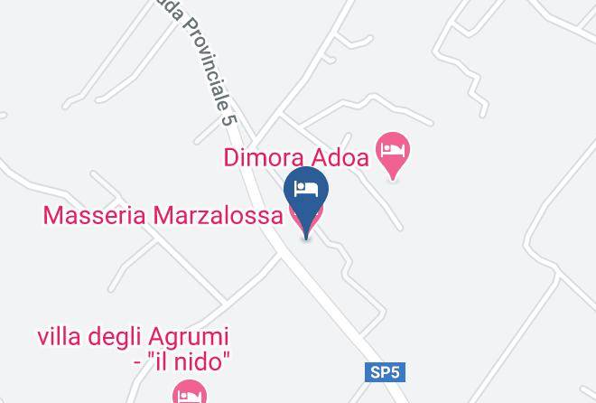 Brindisi - Masseria Marzalossa Maps