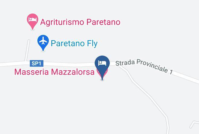 Bari - Masseria Mazzalorsa Maps