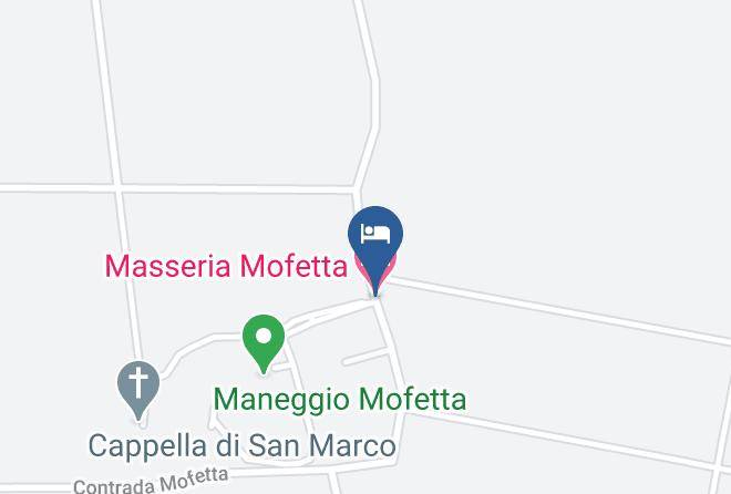 Masseria Mofetta Map