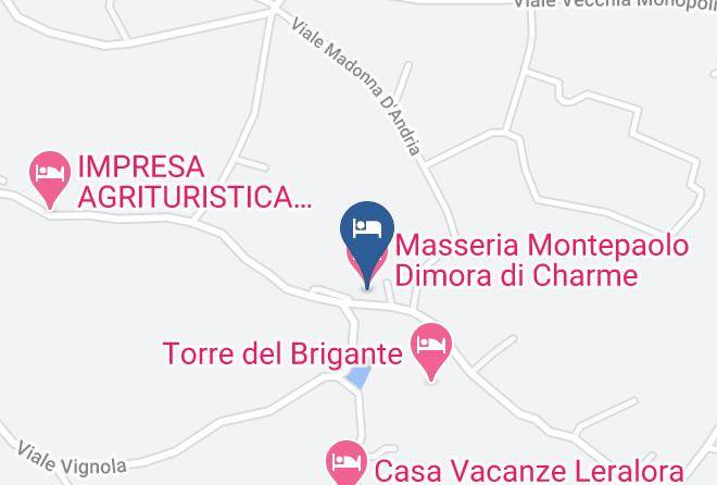 Bari - Masseria Montepaolo Dimora Di Charme Maps