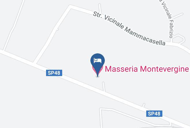 Lecce - Masseria Montevergine Maps