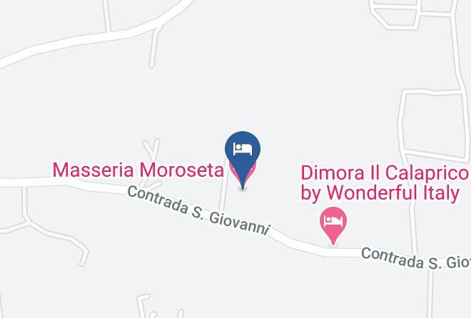 Brindisi - Masseria Moroseta Maps