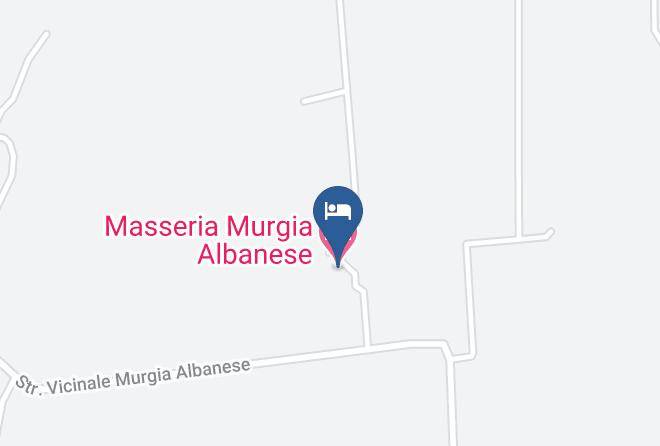 Bari - Masseria Murgia Albanese Maps