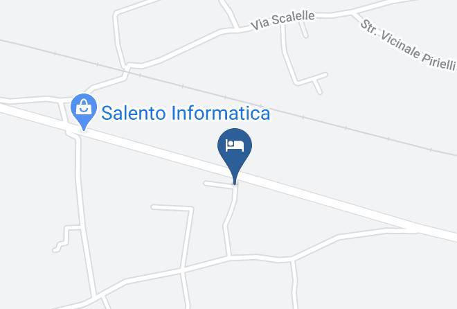Lecce - Masseria Nanni Maps