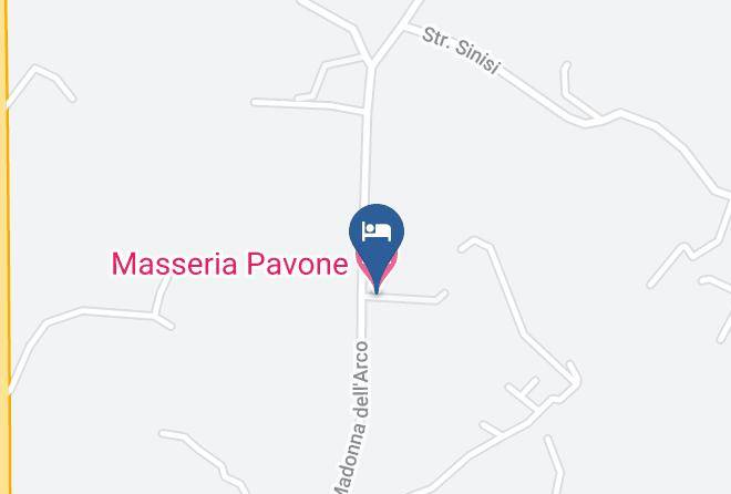 Taranto - Masseria Pavone Maps