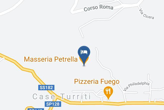 Catanzaro - Masseria Petrella Maps