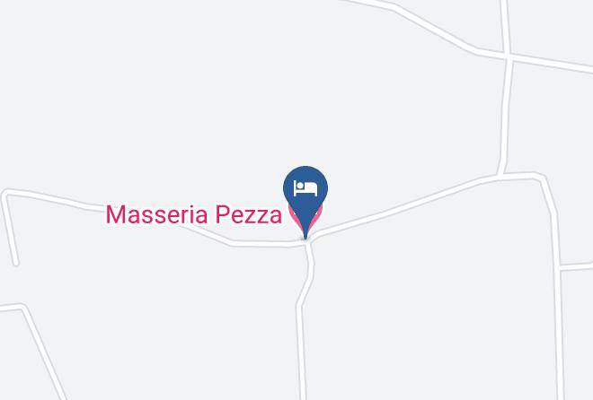 Lecce - Masseria Pezza Maps