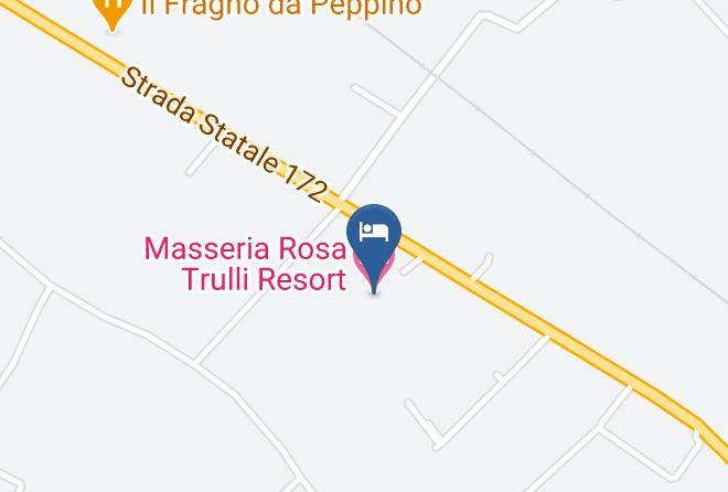 Taranto - Masseria Rosa Trulli Resort Maps