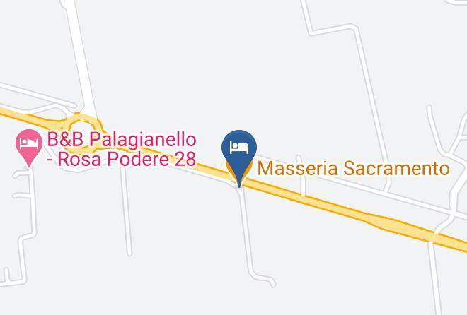 Taranto - Masseria Sacramento Maps
