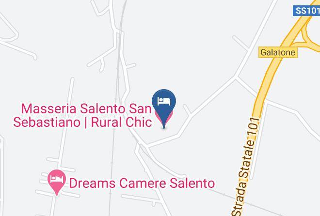 Masseria Salento San Sebastiano Rural Chic Map