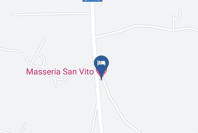Lecce - Masseria San Vito Maps